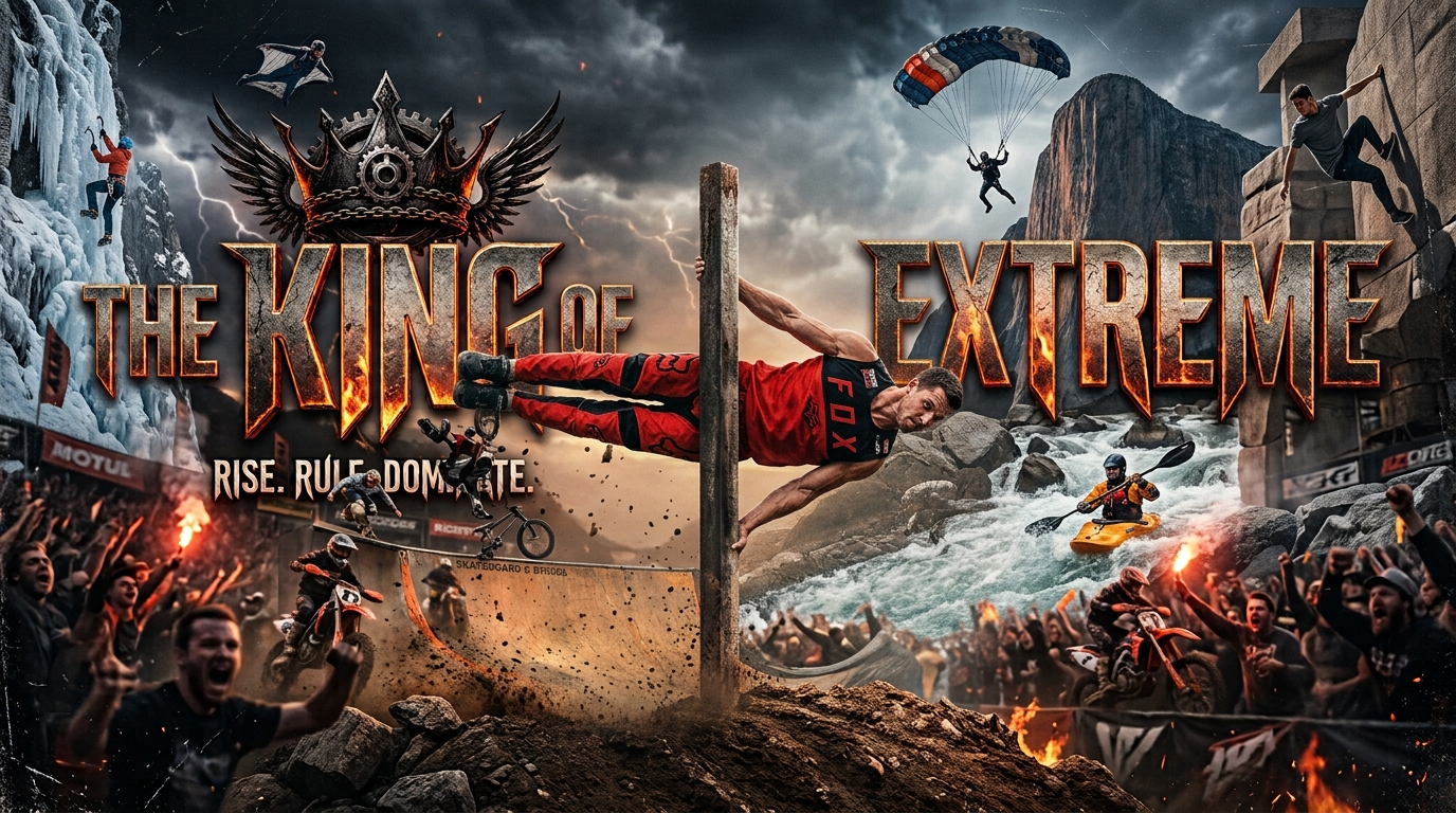 The King of Extreme graffiti mural